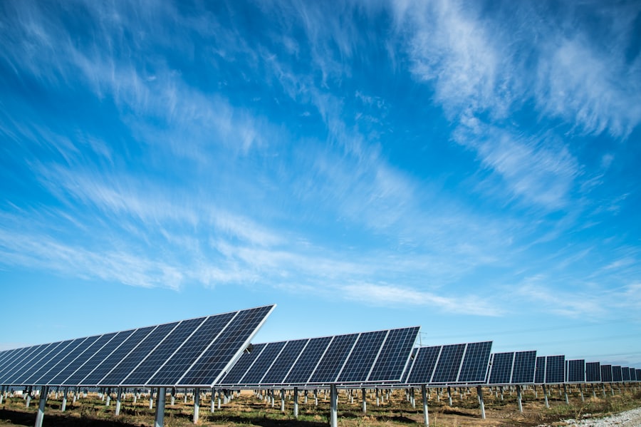 Planta fotovoltaica industrial de gran escala